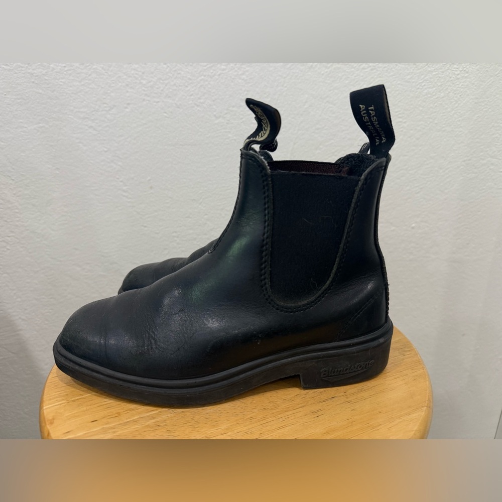 Blundstone Black Leather Chelsea Boots – Size AU 3 (US Women’s 6/6.5) - Picture 5 of 7